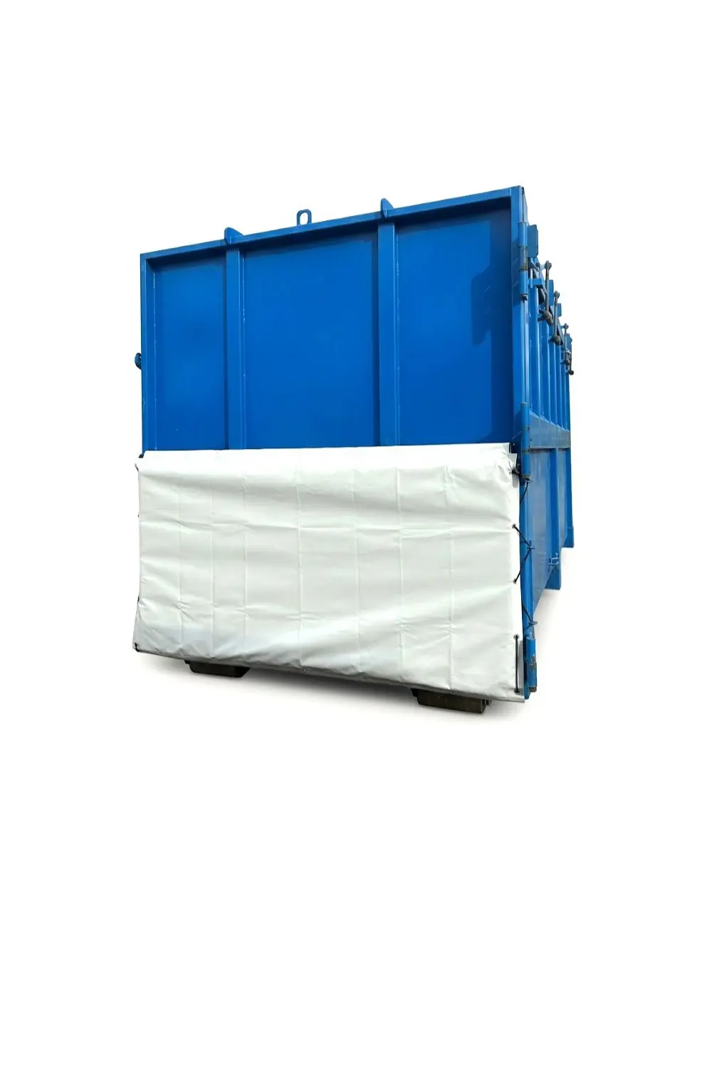 Presenning till komprimatorcontainer