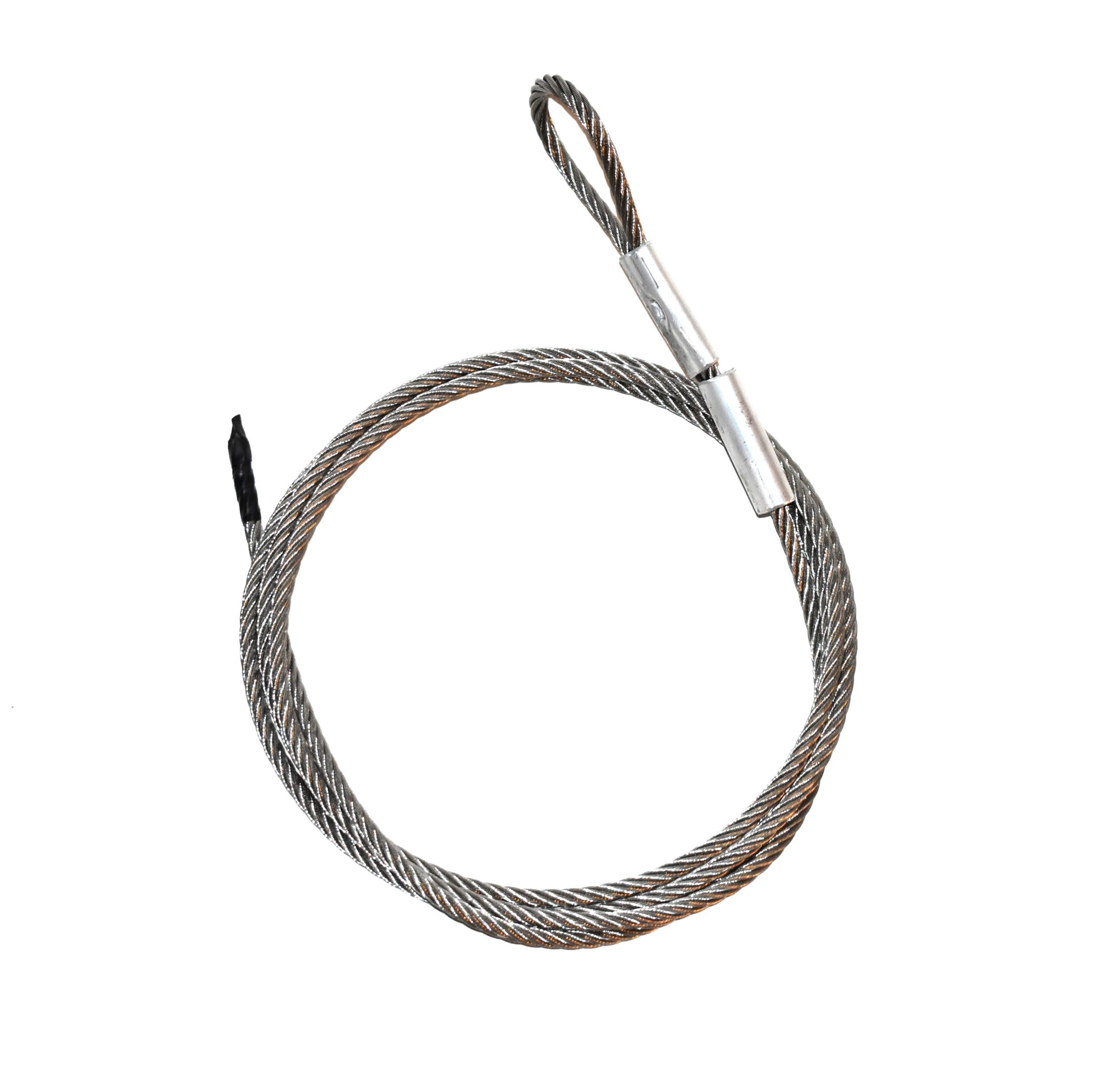 Låsvajer till plastlucka topphängd